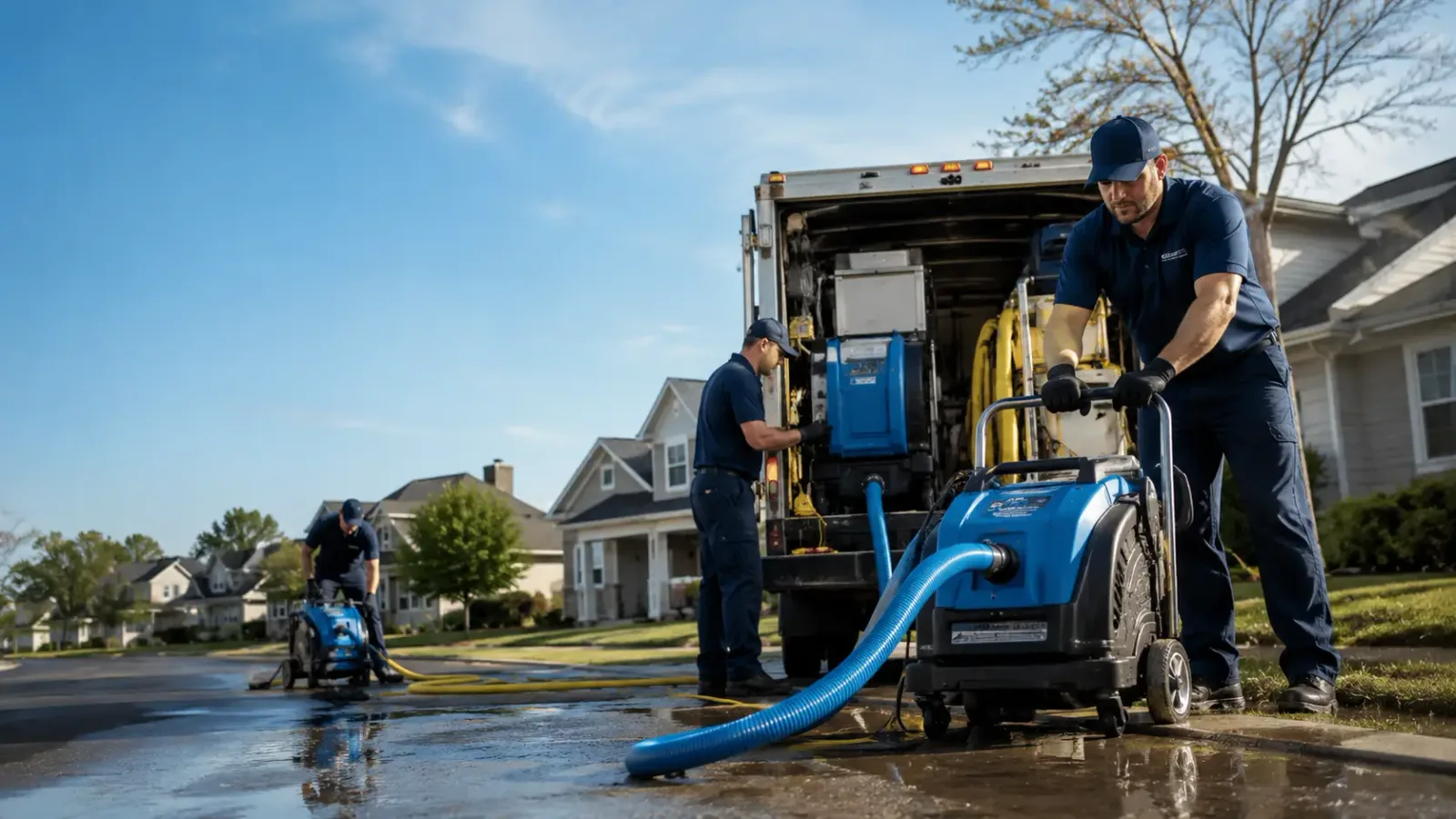 Flood Damage Cleanup in Pottsville, TX